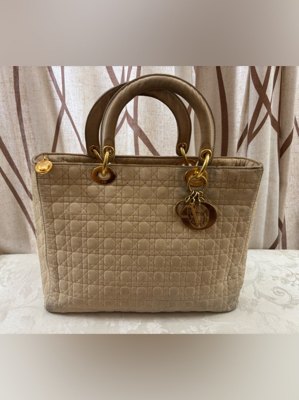 🆕Dior " Lady Dior Quilted Tote Bag 👜